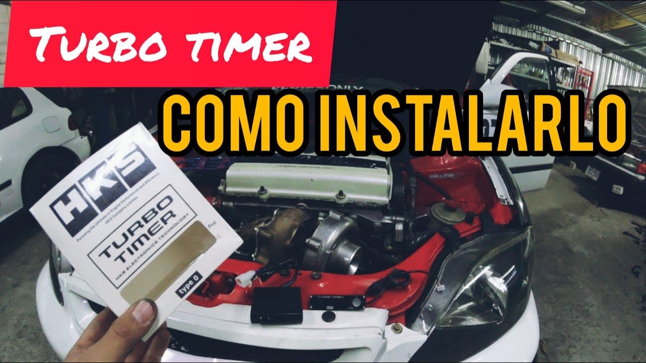 COMO INSTALAR UN TURBO TIMER