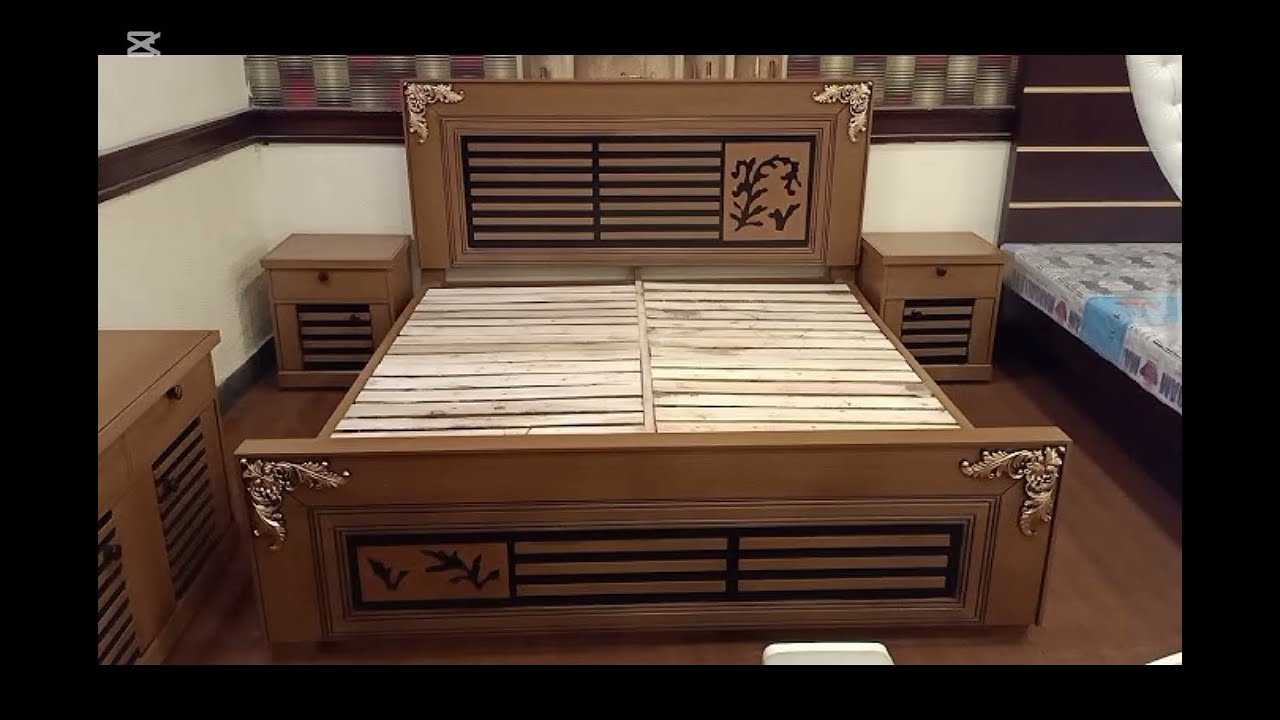 Luxury furniture bed dressing showcase parents stand stri stand janu ki talash jyada