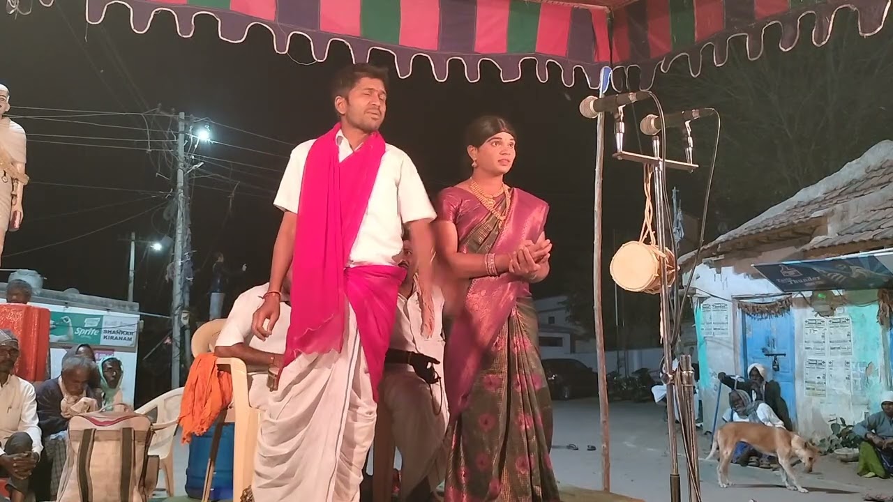 శివ జ్యోతి ఒగ్గు కథ పెద్ద మల్లారెడ్డి గ్రామం, కామారెడ్డి జిల్లా లో 