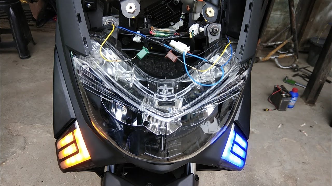 🔴Cara agar cahaya sein LED yamaha nmax terbaru nyala sempurna