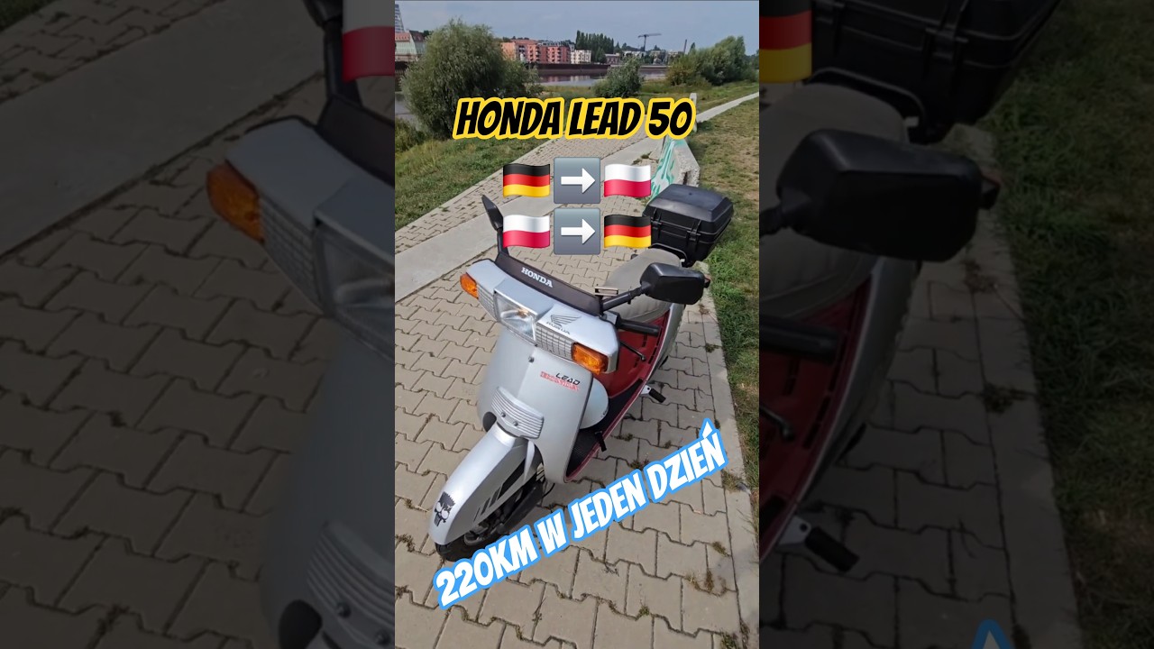 Honda Lead 50 - wycieczka zagraniczna 😃 nowy film już na kanale! #short