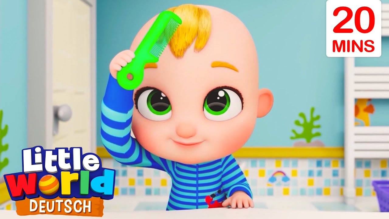 Morgens, wenn ich aufstehe 🌞 Kinderlieder für Kleinkinder | Little World Deutsch