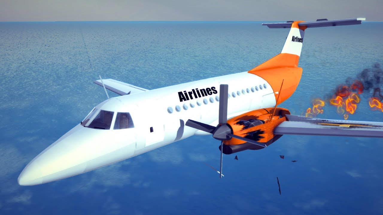 Airplane Crashes, Shootdowns & Midair Collision | Besiege