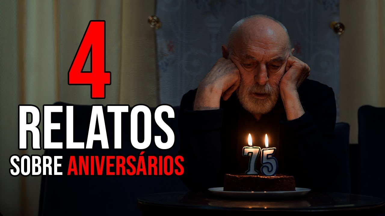 4 Relatos assustadores sobre ANIVERSÁRIOS