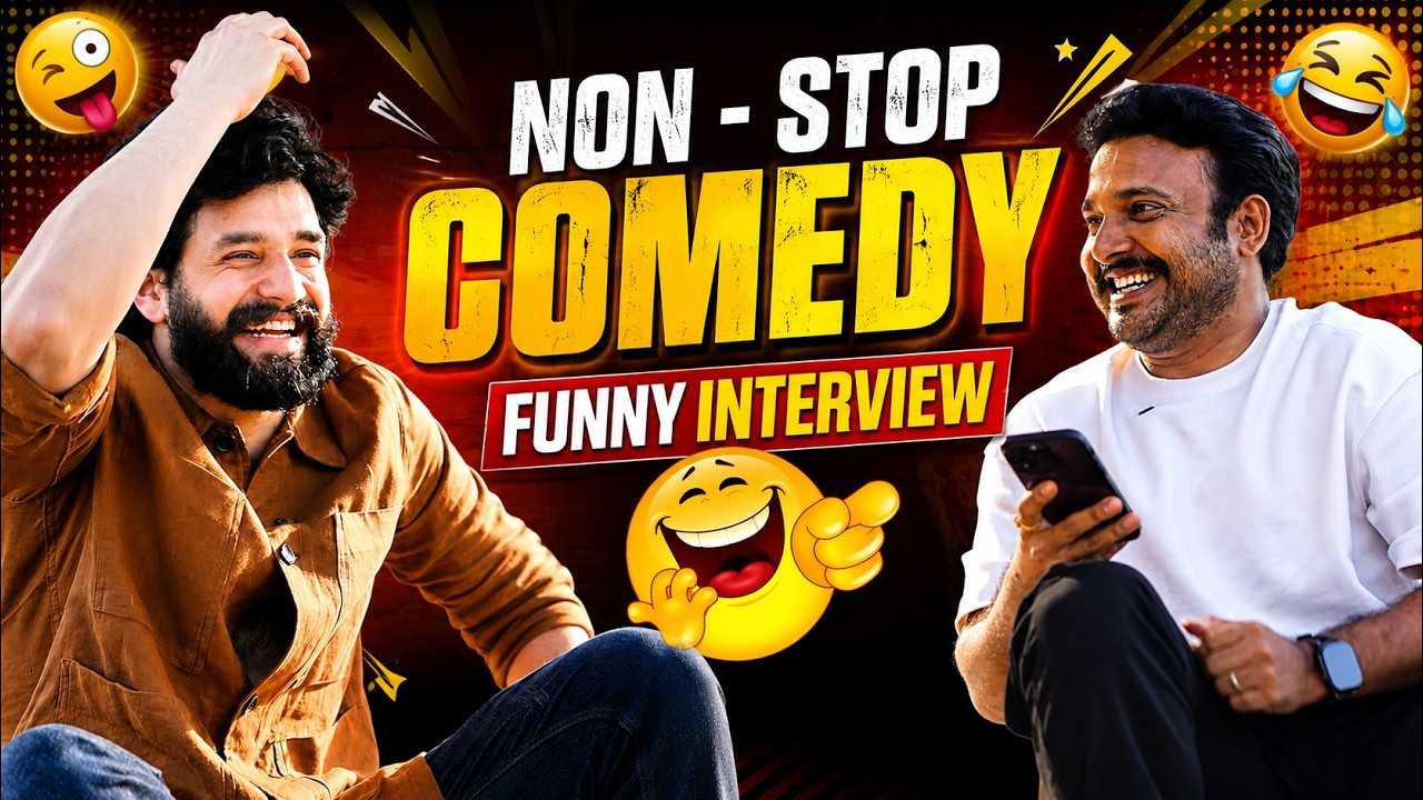 Akhil Akkineni Non-Stop Comedy Interview with Getup Sreenu | Lenin | Snehith Media
