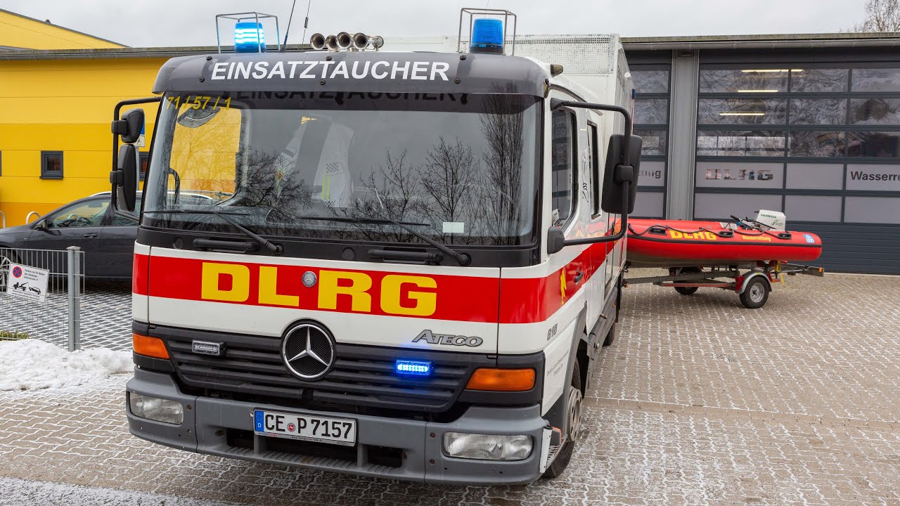 So sieht es im Gerätewagen Tauchen der DLRG Celle aus