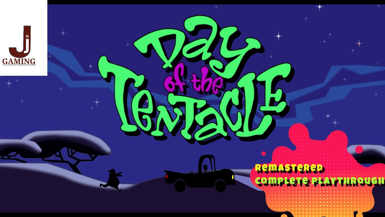 Day of the tentacle remastered playthrough, all cutscenes, no commentary