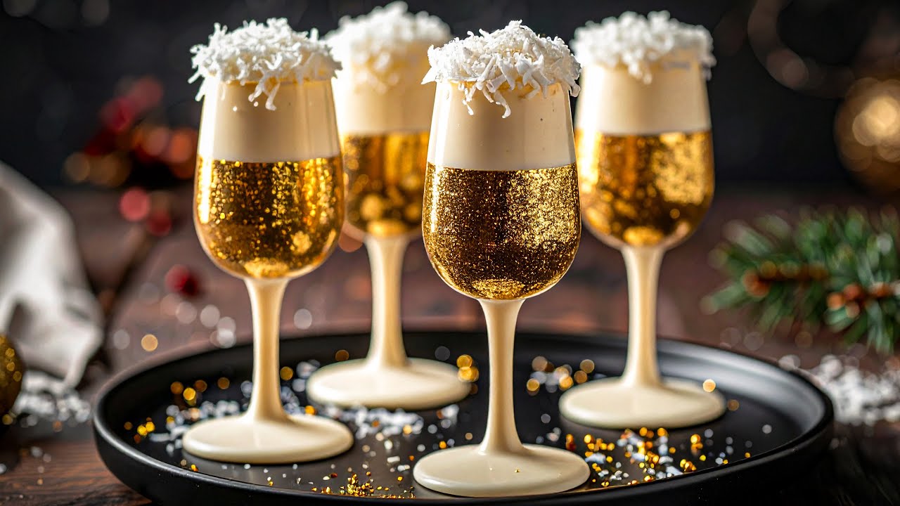Никто не верит, что это съедобно! 🥂 Самый красивый новогодний десерт