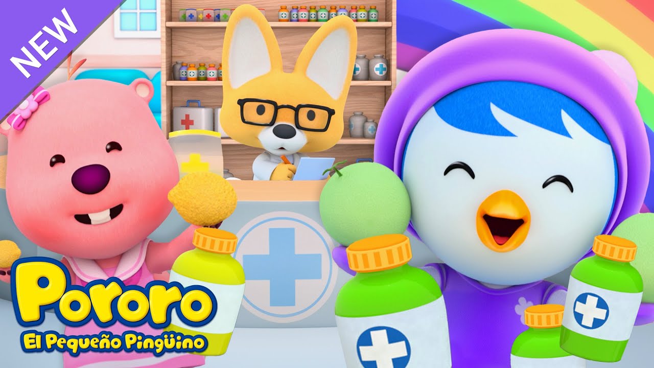 Farmacia de Colores | Hospital de Pororo🚑 | Hábitos saludables para niños | Póroro en Español