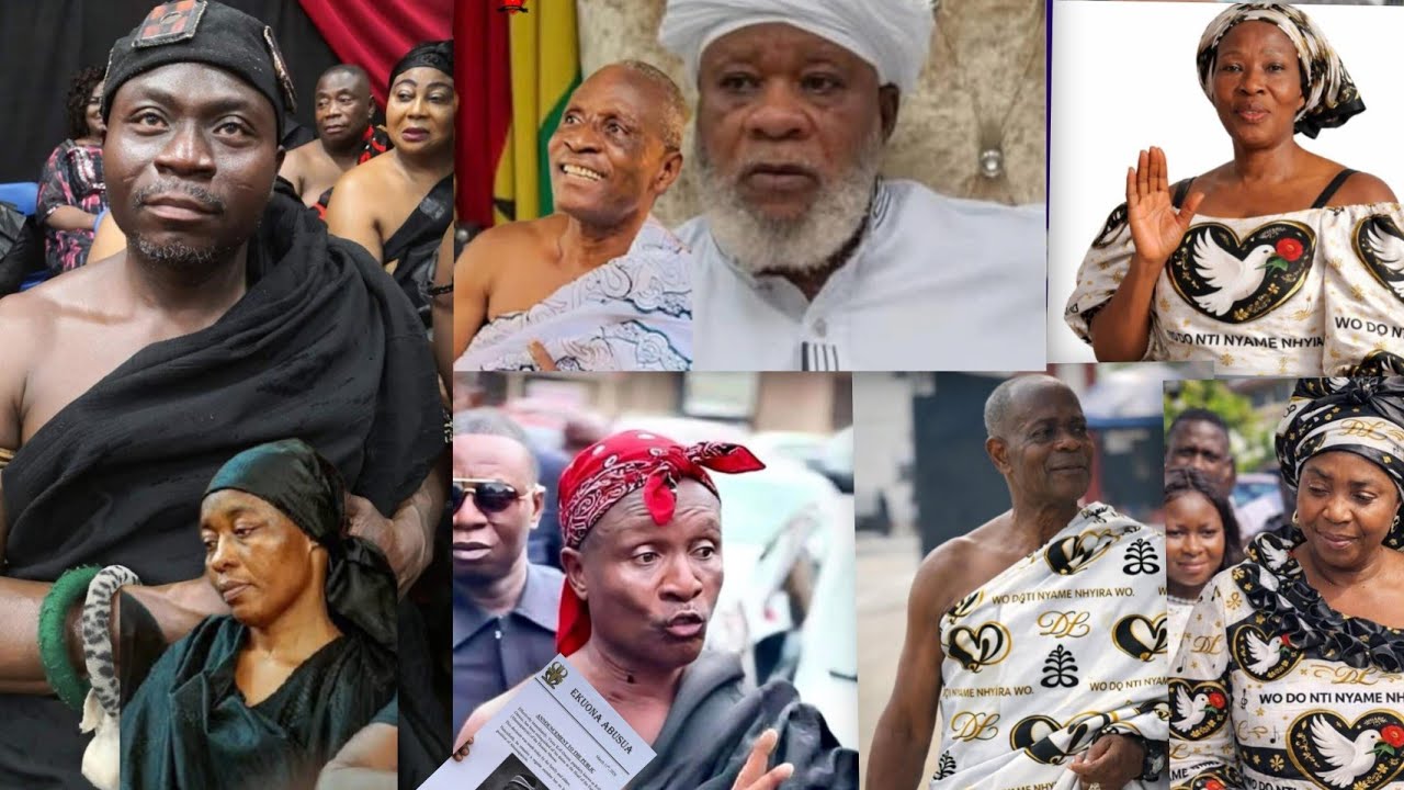 🔥Popular Ashanti Chief Angr!ly Däres Ex Abusuapanin Tüpac Over Dest00lment&Endorses Lumba's Family