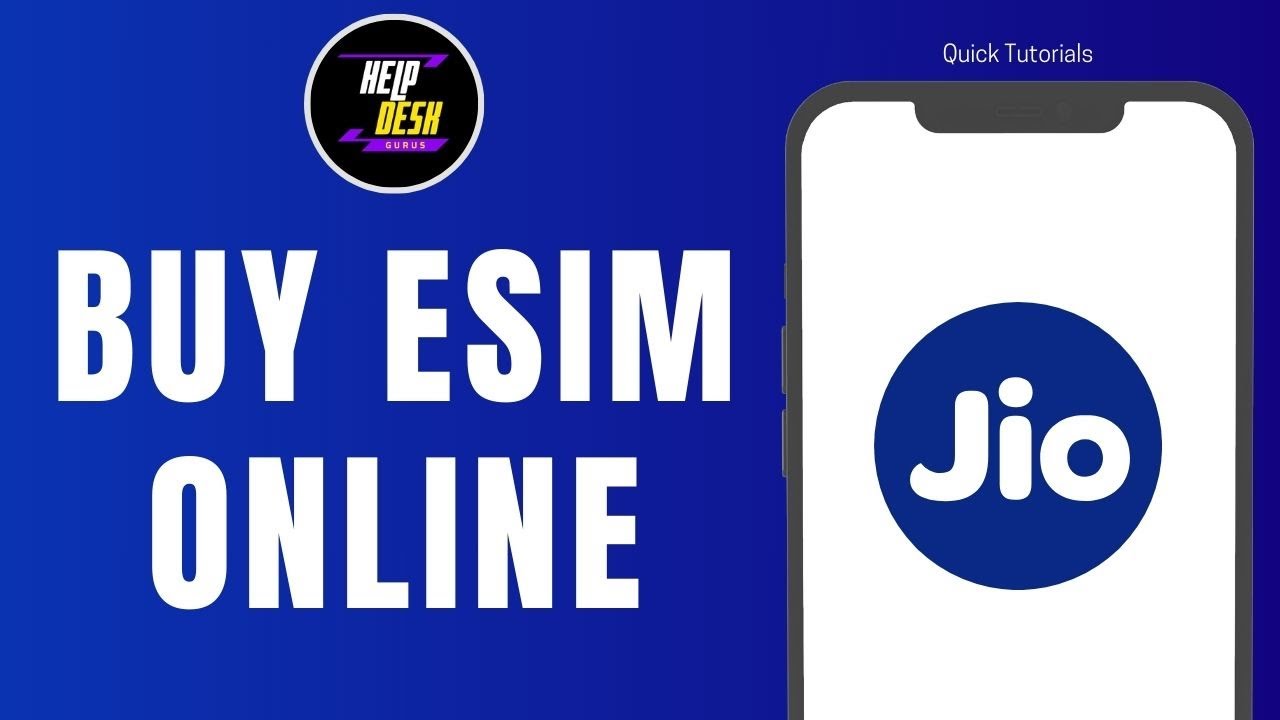HOW TO BUY JIO ESIM ONLINE