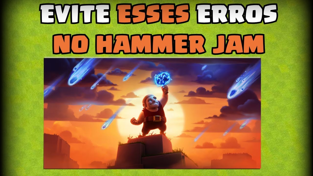 Os 3 erros que você deve evitar no Hammer Jam (Martelofolia)