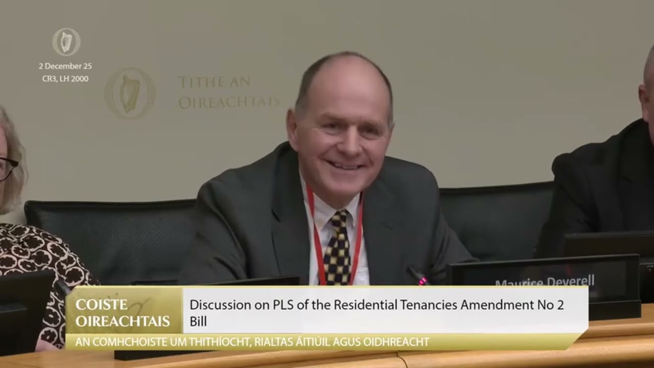 IPOA  Address the Oireachtas Housing Committee, 2nd December 2025
