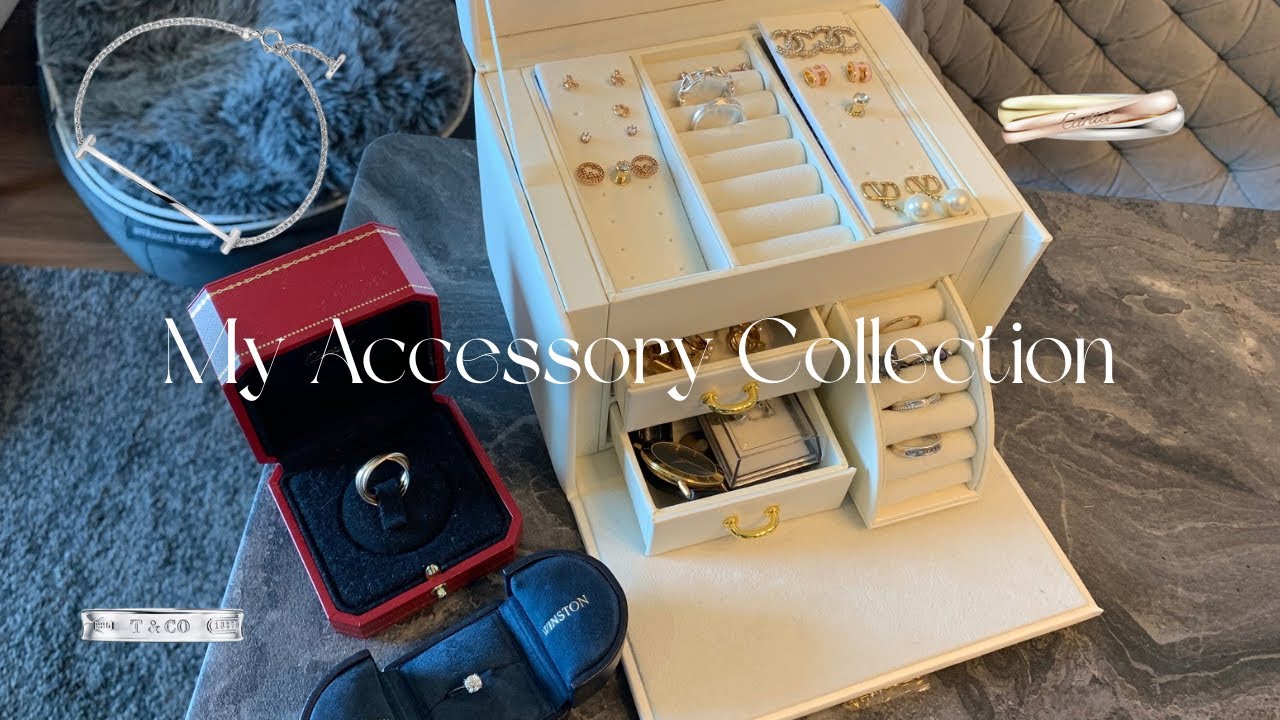 ジュエリーBOX紹介💎✨プチプラからハイジュエリーまで💍毎日使えるシンプルアクセサリー多め♡ᵎᵎ
