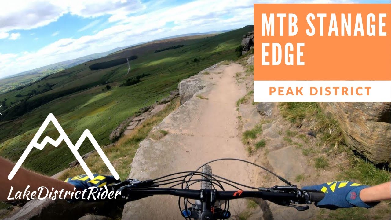 MTB Stanage Edge and Devil's Elbow - stunning techy Peak District mountain biking