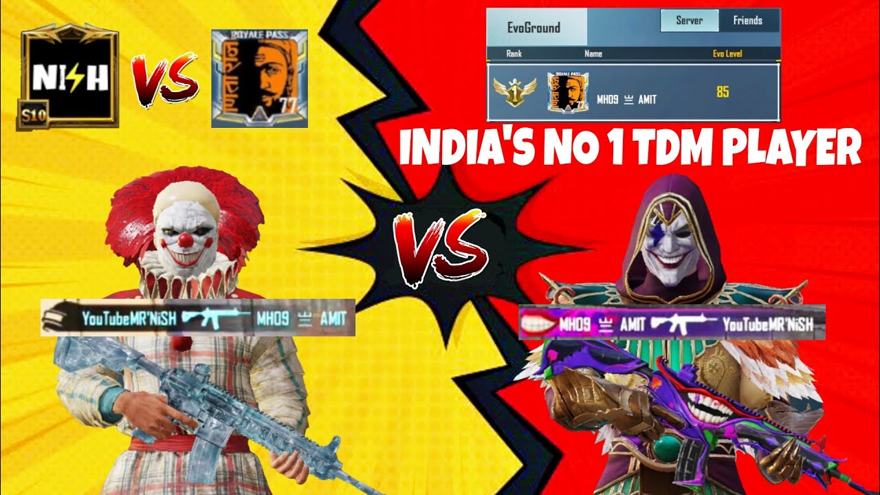 1vs1 Against INDIA'S NO 1 TDM PLAYER | MR NISH