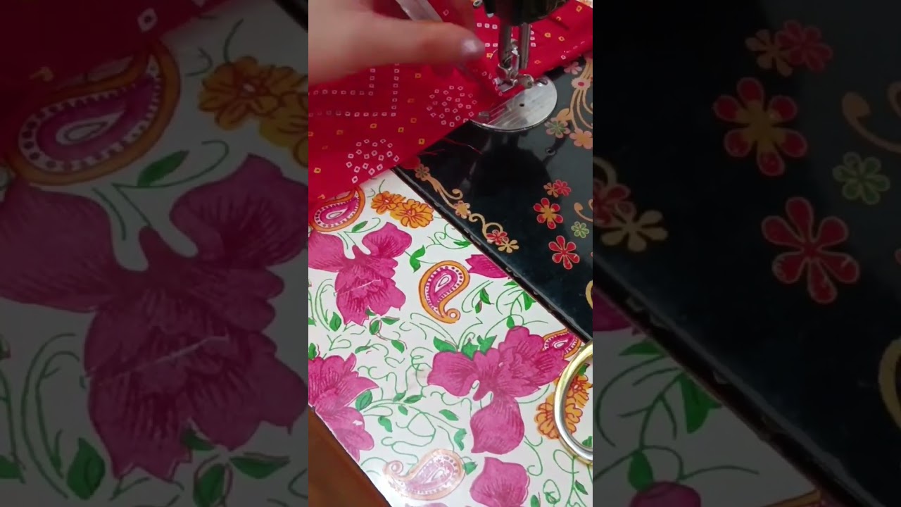 👉 राजपूती सूट के कुर्ती की सिलाई देखिए 🪡🧵 #silaisikhe # kurti ki stitching ❤️🤗