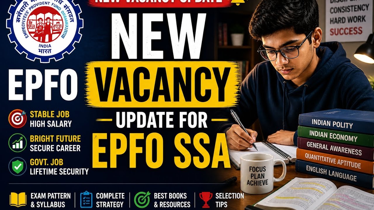 EPFO SSA massive vacancy 2026