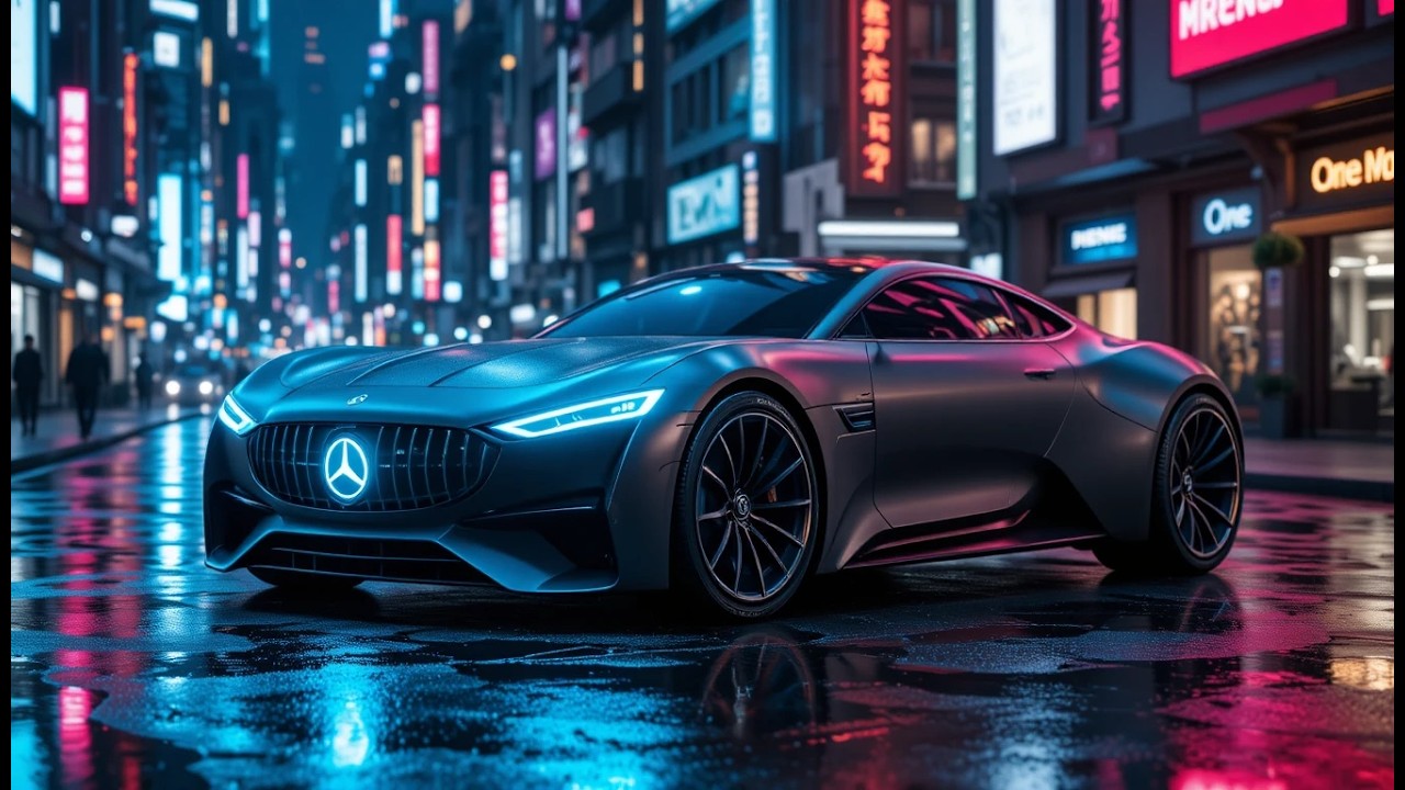 NEW Mercedes 2026 Concept in Matte Gray 😱 Future Luxury Redefined