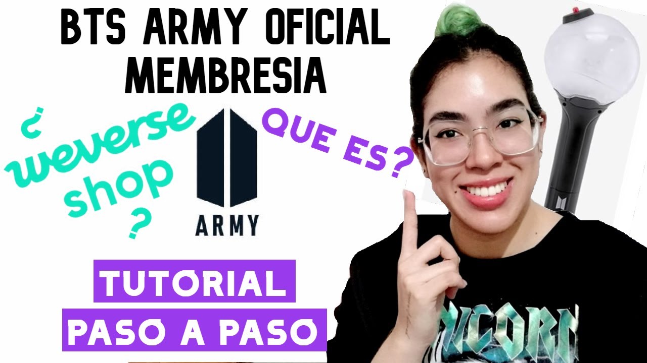 MEMBRESIA DE BTS ARMY OFICIAL QUE ES - COMO COMPRAR (PASO A PASO) WEVERSE Y WEVERSE SHOP QUE SON