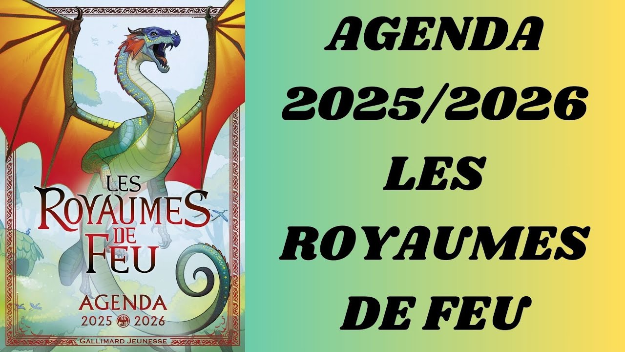 AGENDA LES ROYAUMES DE FEU 2025/2026 (lrdf)