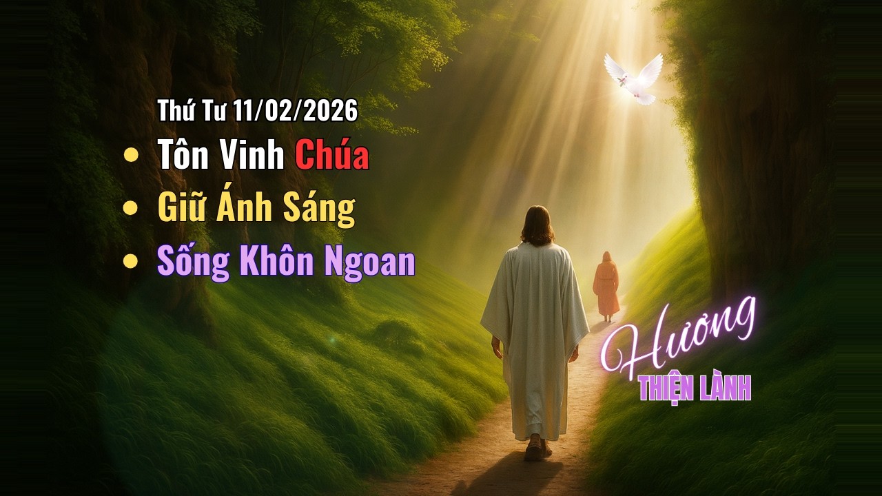 Thứ Tư 11-02-2026 - Tôn Vinh Chúa – Giữ Ánh Sáng – Sống Khôn Ngoan