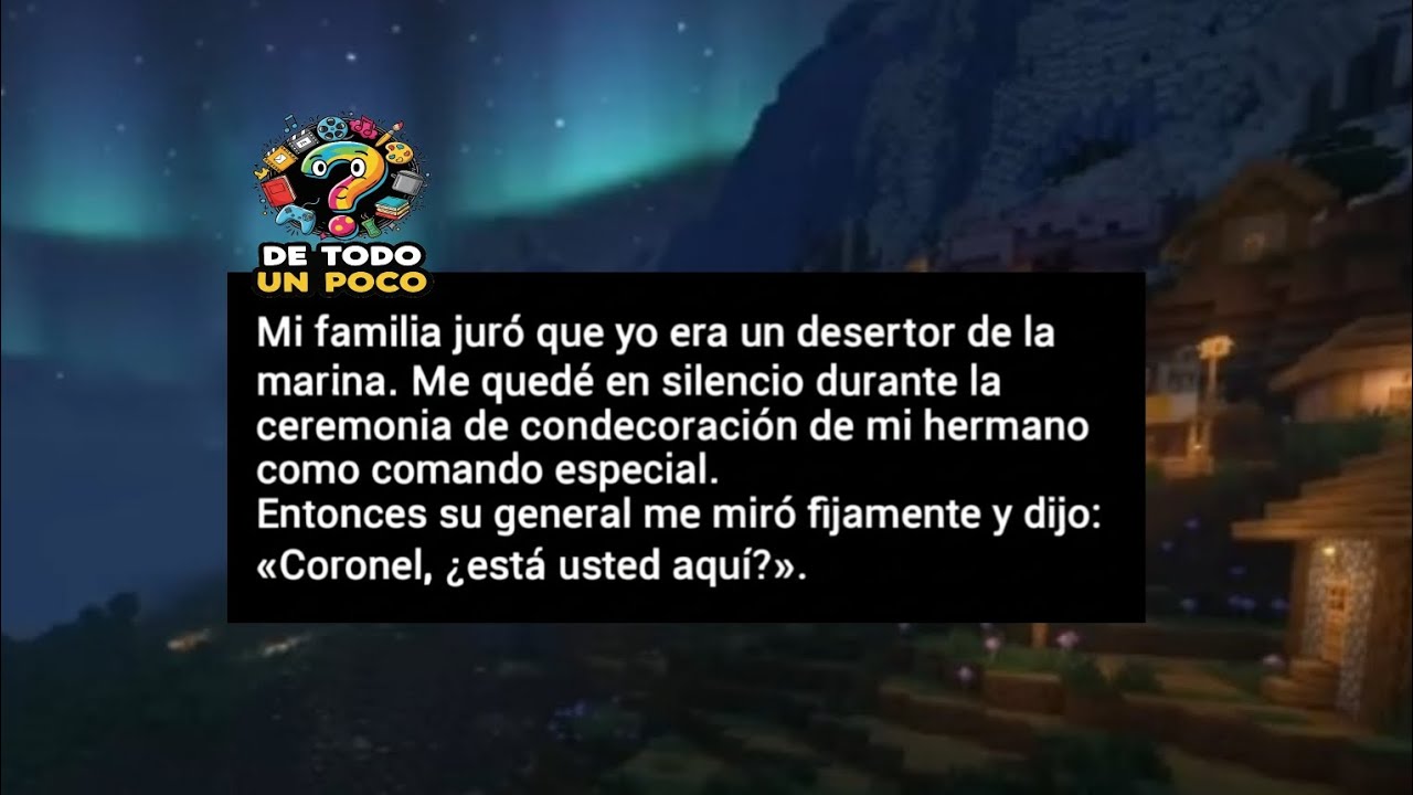 Historia Completa - Mi familia juró que yo era un desertor de la marina. Me quedé en silencio....