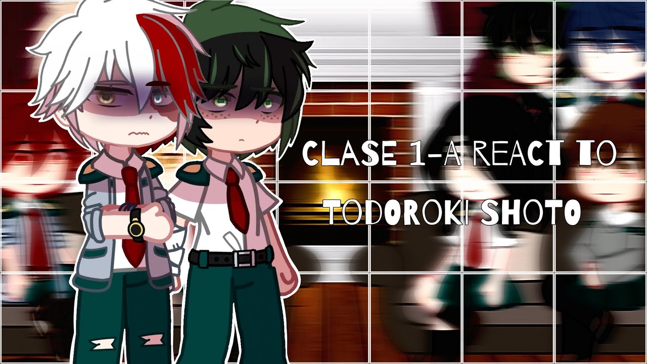 Class 1-A react to Todoroki Shoto || Bnha react to || ᴄᴀᴍᴇʀᴏɴɴ || read description || Eng/Esp