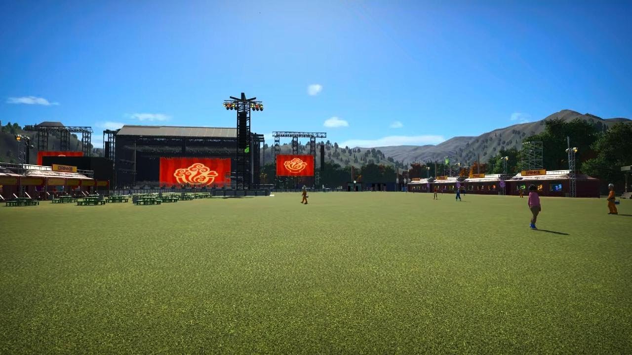 Planet Coaster music Festival 2