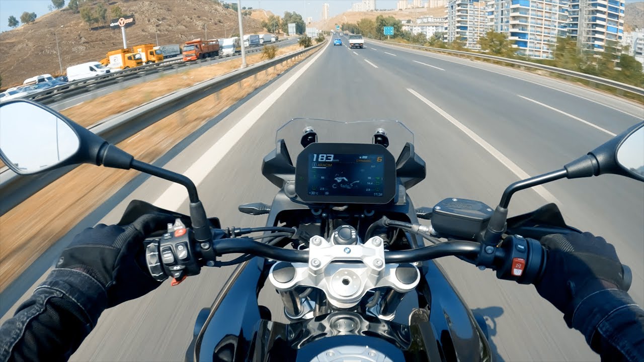 🏍️BMW F 750 GS Triple Black - Test Sürüşü - POV & RAW - Motorlu Flanör