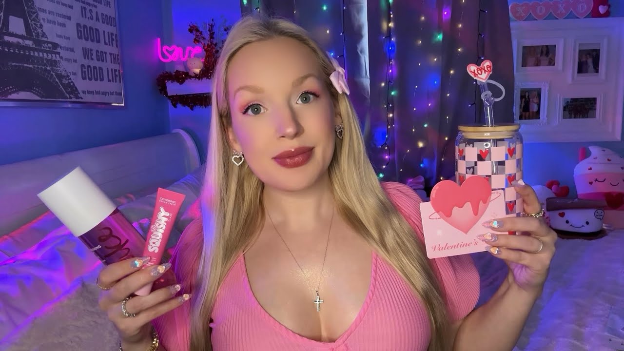 Распаковка подарочного набора ко Дню святого Валентина в стиле ASMR 💝 от @Angelonmyshoulder и @AS...