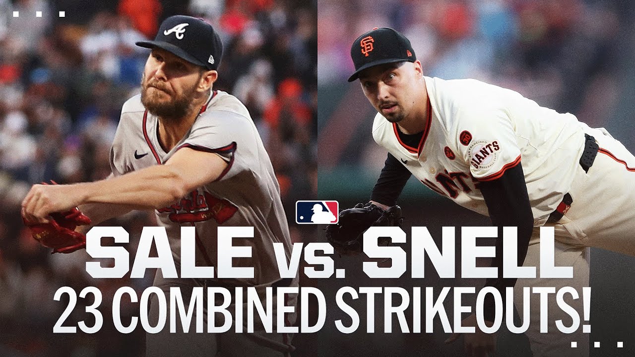 Chris Sale and Blake Snell had themselves a pitchers' duel! 23 combined strikeouts! 🔥🔥🔥