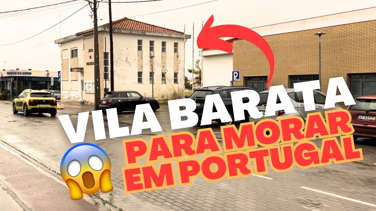 Como é morar em uma vila em Portugal? - Conheça Ponte de Vagos! #portugal