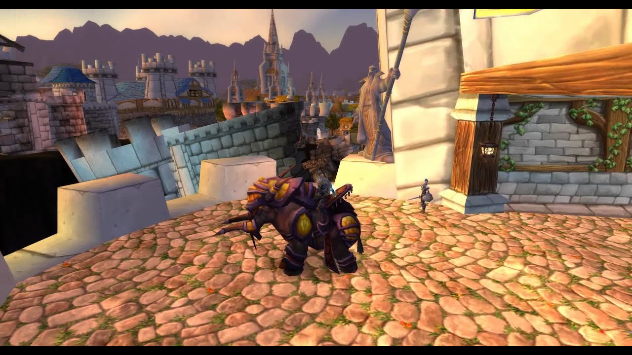 [ZT] Black War Elekk - World of Warcraft Mount
