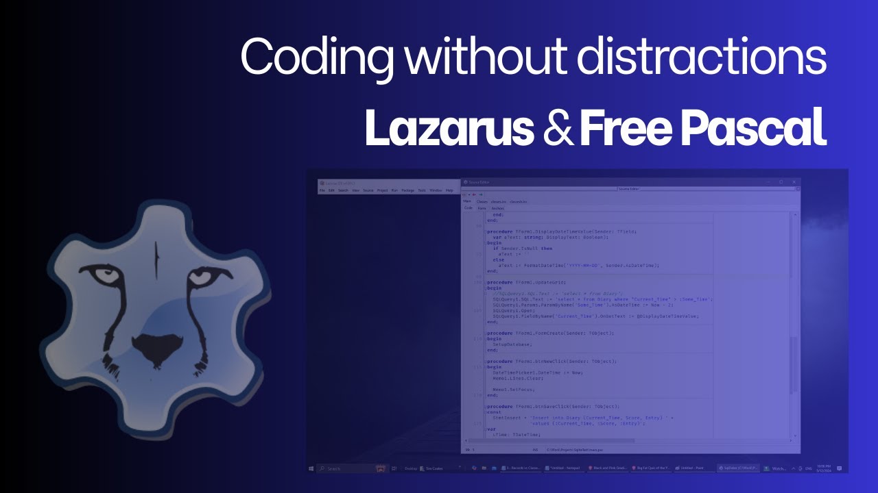 Transform Lazarus into a Code-Only IDE – Focus Like Never Before