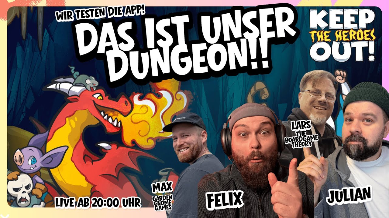 DAS IST UNSER DUNGEON! Keep the Heroes out mit Lars & Max | BRETTSPIEL PLAY TOGETHER