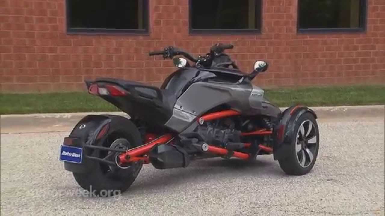 MotorWeek | Two Wheelin': 2015 Can-Am Spyder F3