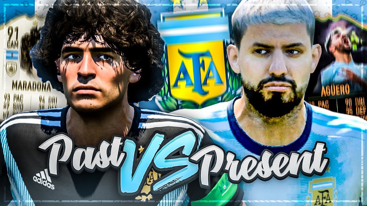 FIFA 20: ICON MARADONA vs 91 AGUERO Past vs Present Showdown 🕒⚔️