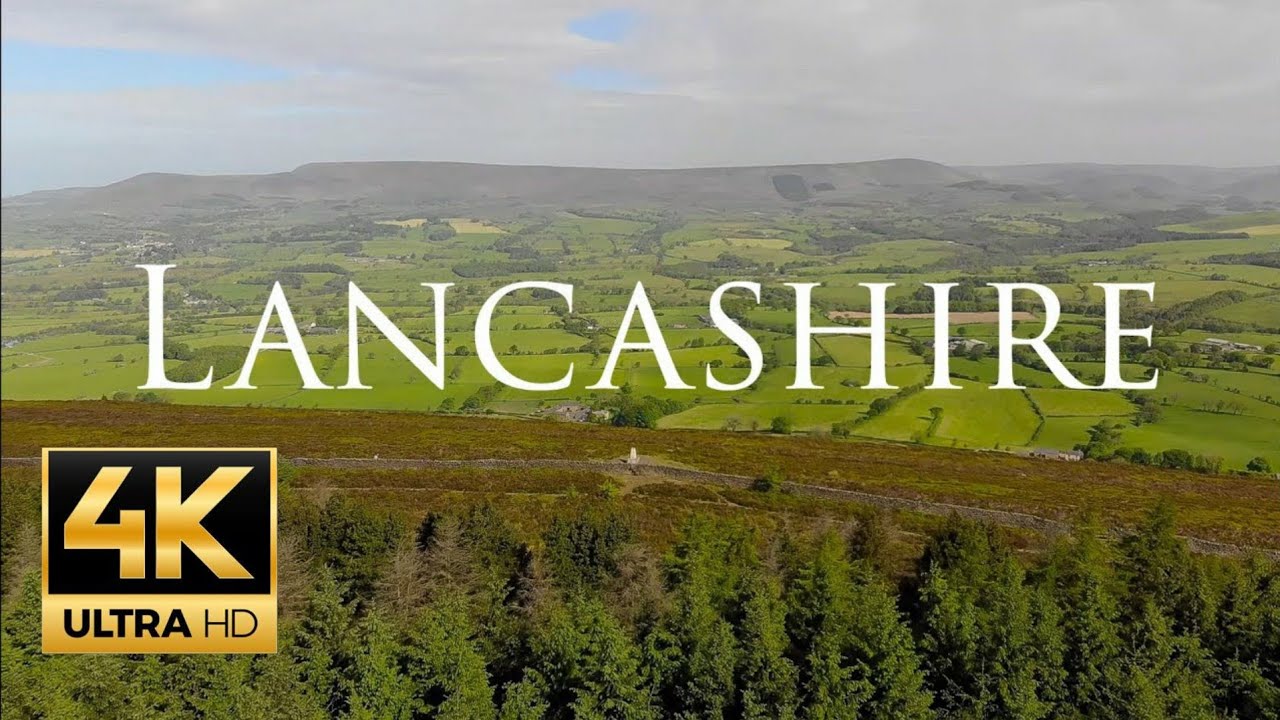 Lancashire Northwest England 4K Mavic Air Drone Video