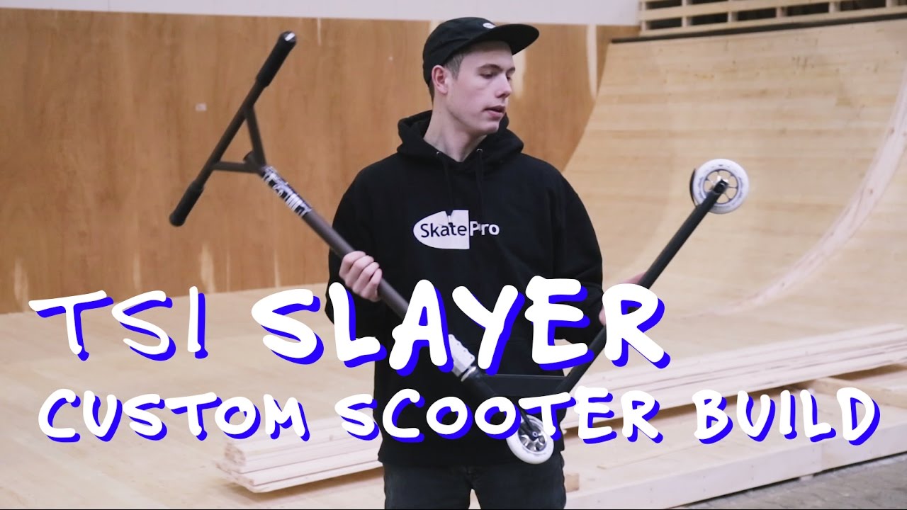 Изготовление индивидуального скутера | Йонас Кьер | TSI-убийца | SkatePro.com