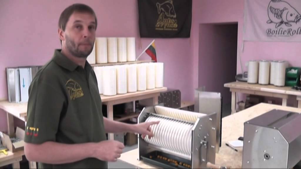 Boilie machine BoilieRoller 18mm 2014 Presentation