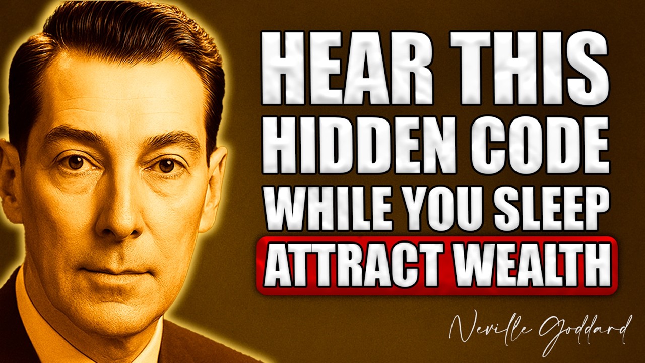HEAR This HIDDEN CODE While You SLEEP to ATTRACT MONEY EFFORTLESSLY | Neville Goddard