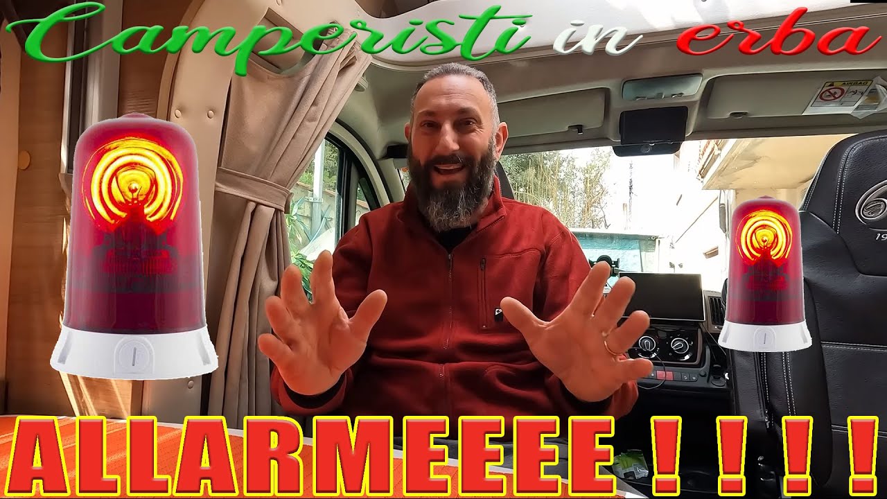 Allarme guida alla scelta del giusto dispositivo a protezione del camper