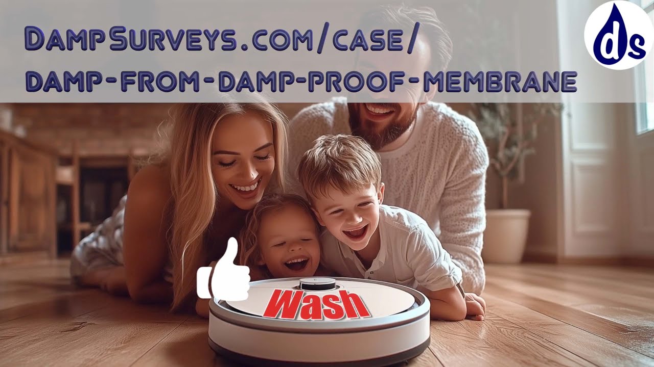 Damp from damp-proof membrane