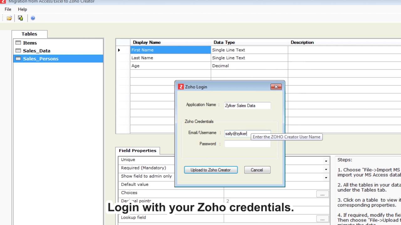 How to convert MS Access database into web application?
