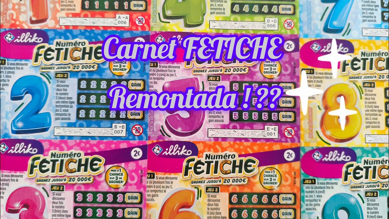 🪙Grattage fdj Carnet fetiche🪙