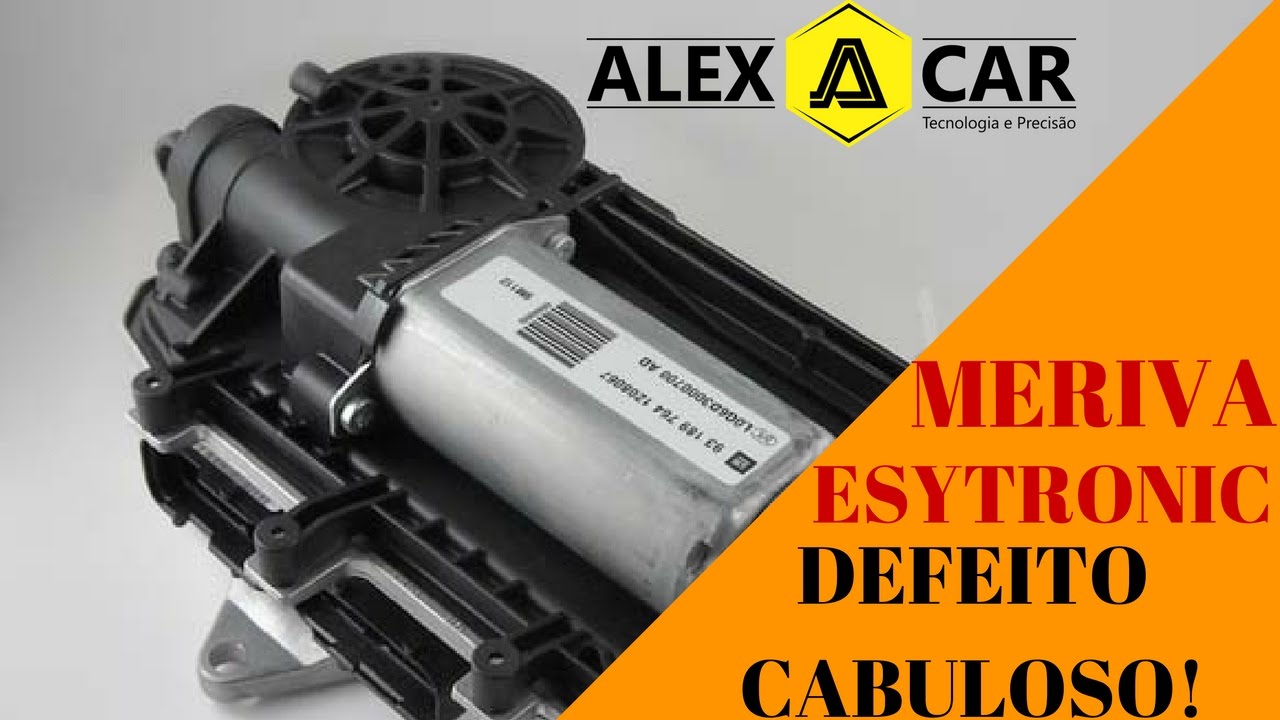 ALEX CAR - Meriva EASYTRONIC Entrando em Falha no Painel, Como Resolver - SERVIÇO
