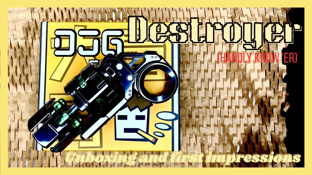 DJG Destroyer - Zirc Unboxing and first impressions