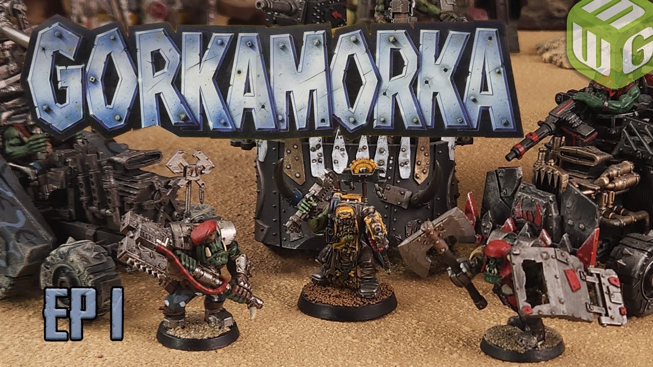 GORKAMORKA RETURNS!  3 Ork Mob FFA Enter the Wasteland...