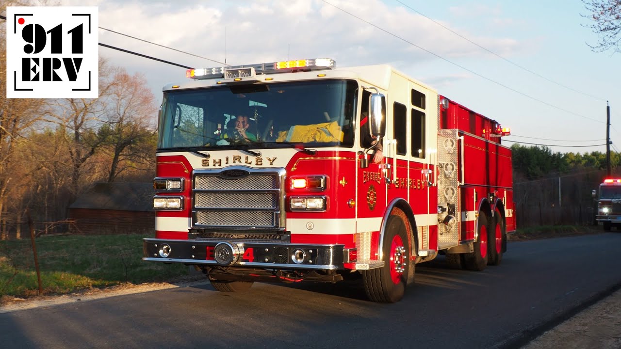 Shirley Fire Responding | Engine 4